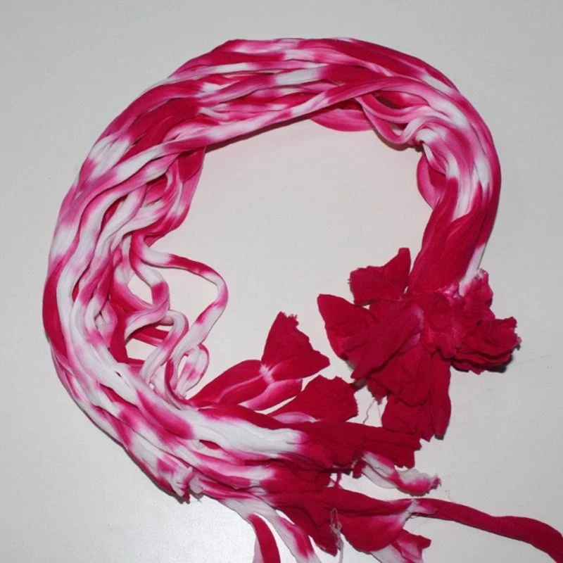 10pc Stocking Two-Color Flower DIY Stockings Material Lengthened Silk Stockings - Image 3 of 4