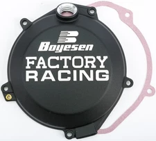 Boyesen Factory Clutch Cover - Black Motorcycle ATV/UTV Dirt Bike CC-44CB 277647
