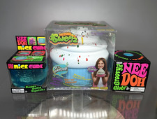 Blue Squishy Toy Lot 3pc Authentic NeeDoh  Sweetz Cupcake Bundle NEW Fast Ship