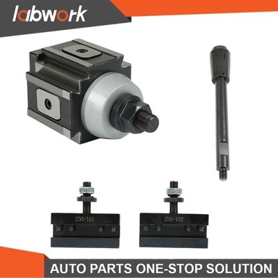 Labwork AXA 250-100 Piston Type Quick Change Tool Post Holder For Lathe 6- 12''