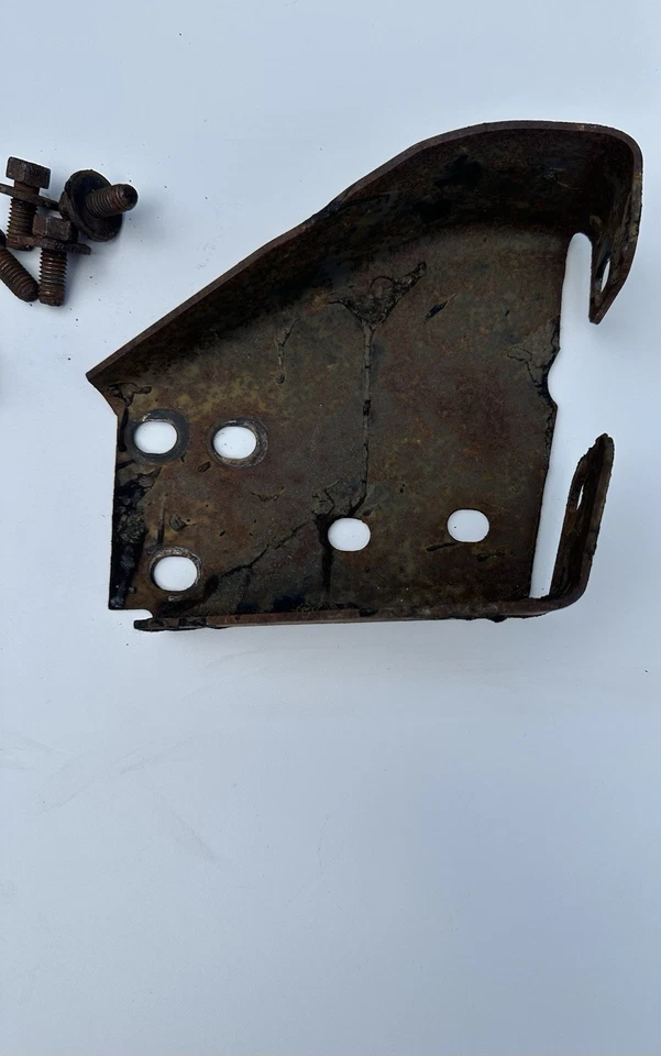 1986-93 Dodge Truck OEM Original Front Bumper Brackets D150 D250 D350 Ramcharger - Image 3 of 4