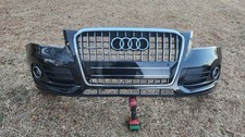 2013-2017 AUDI Q5 FRONT BUMPER COVER ASSEMBLY W/PARK ASSIST 104K OEM 2.0T LšK