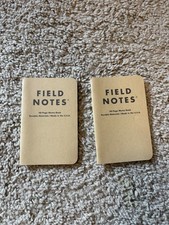 2 Field Notes Tan 48 Page Memo Books New