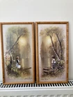 Andres Orpinas Vintage 1960s 70s Prints, Boy & Girl Fishing