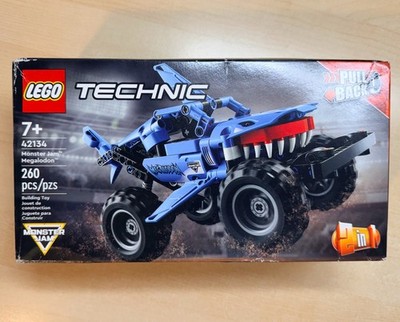 NEW Lego Monster Jam Megalodon 2 in 1 TECHNIC 42134 Shark Pull Back - UGLY BOX