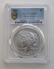 2023 $1 Peace Dollar PCGS MS 69 First Strike