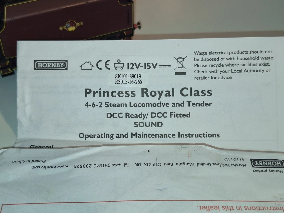 Hornby R3015 Princess Arthur Of Connaught. 2 Rail DCC Ready.  OO scale. Boxed - Image 2 of 4