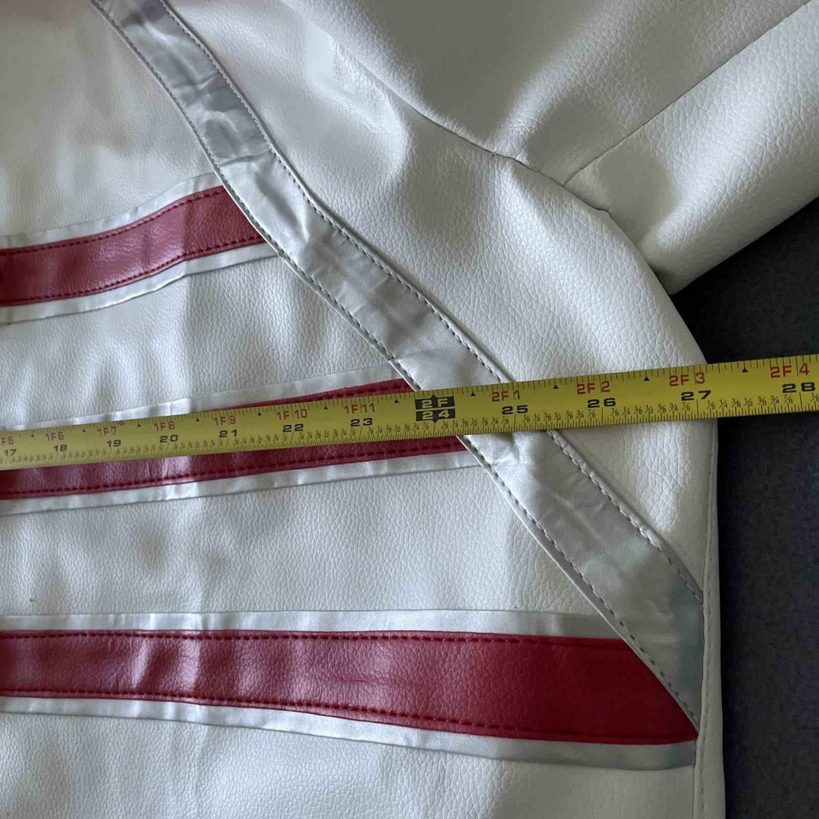 Freddie Mercury Jacket Mens Extra Large Queen Magic Tour Strap Replica Rock Read - product detail image 3