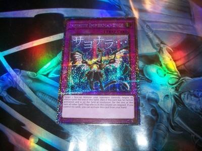 Infinite Impermanence 1st Edition Starlight Rare RA05-EN140 Yu-Gi-Oh!