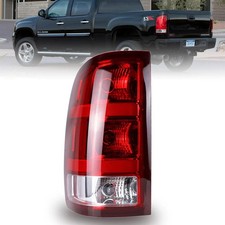 Tail Light Compatible With 2007-2014 Sierra 1500 2500HD 3500HD Left Driver Side