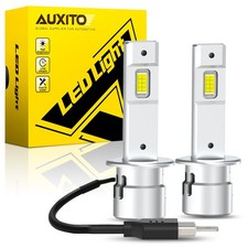 AUXITO H1 LED Headlight Bulb Kit High/Low Lamp Beam 6500K  Super Bright White 2x