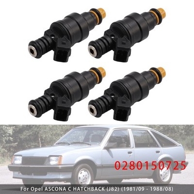 4Pcs Einspritzdüse Für Opel Ascona Kadett Vauxhall Peugeot Volvo 0280150725