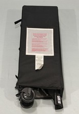 Baby Trend Portable Playard Playpen Folding Travel Crib w/ Wheels Gray Black