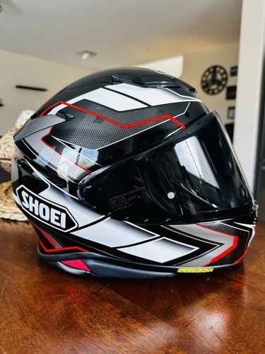 Shoei RF-1400 Prologue Racing Motorcycle Helmet Size M w/Cardo Bold & 2Visors - Picture 5 of 14