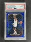 2020-21 Panini Prizm Anthony Edwards #258 Blue Wave Prizm Rookie RC PSA 10 MT