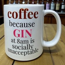 Funny Gin Mug 11oz Great Gift for Gin Lovers Tea Coffee Mug Novelty Mug Tea Cup
