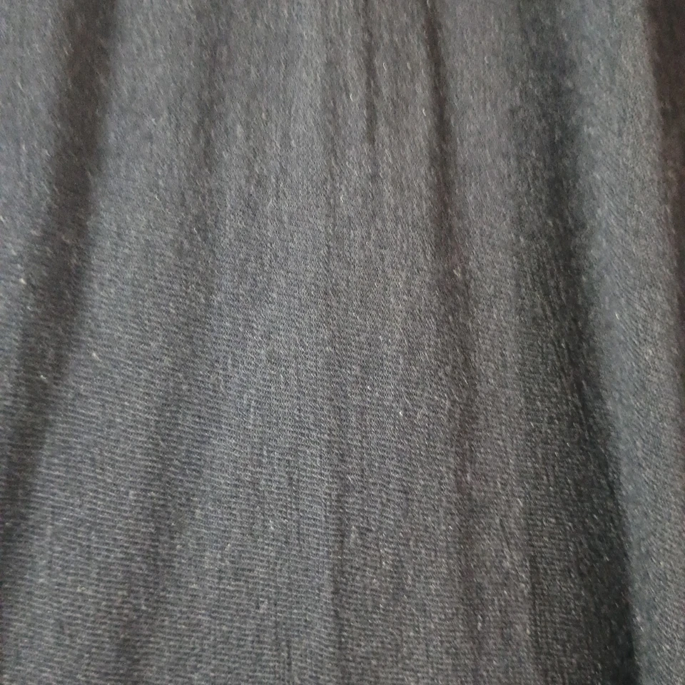 Vestido Just Love Talla Grande Hi Lo 2X Hawaiano Negro Verde Palmeras Tropical Boho Foto 4 de 4