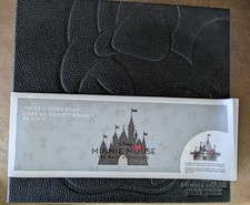 Minnie Mouse Main Attraction Pin Collector Album Book including Starter Pin