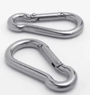 Stainless Steel Spring Hook Carabiner