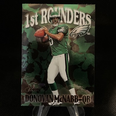 Donovan McNab 1999 Flair Showcase First Rounders #2FR Philadelphia Eagles ROOKIE