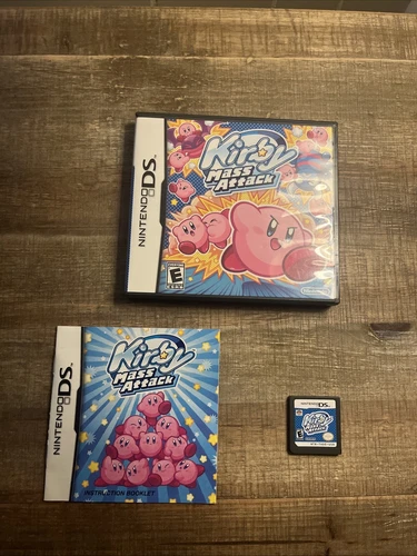 Kirby Mass Attack Nintendo DS CIB tested and working