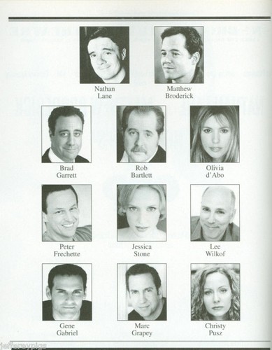 Playbill + The Odd Couple + Opening Night + Nathan Lane , Matthew Broderick - Picture 3 of 4