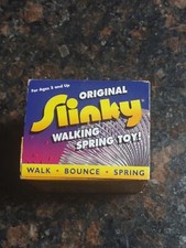 The Original Slinky Metal Slinky Jr. Vintage walking spring toy-New