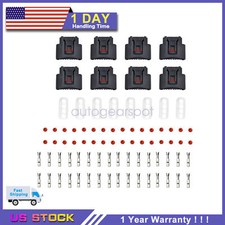 8x Ignition Coil Plug Connector Harness Fit For Toyota Lexus Camry 90980-11885