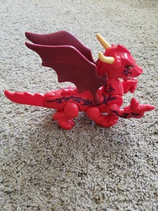 imaginext red dragon