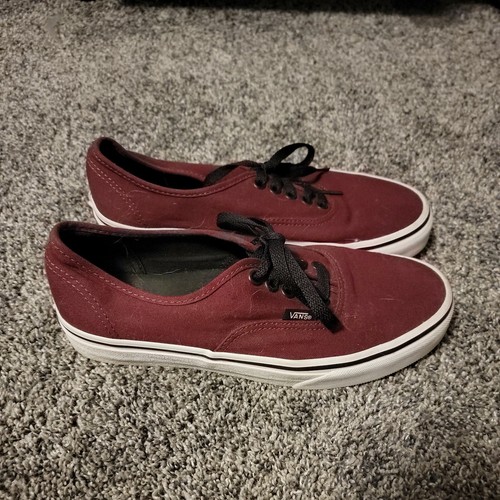 maroon canvas sneakers