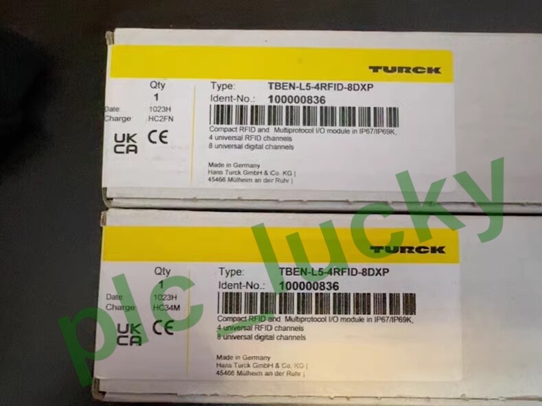 TURCK TBEN-L5-4RFID-8DXP bus module TBEN-L5-4RFID-8DXP