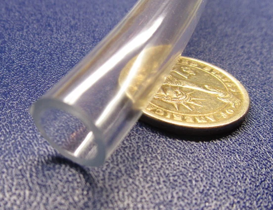 PVC Tubing, Clear, 1/2" OD x 3/8" ID x 1/16" Wall x 50 Foot Coil - Image 3 of 4