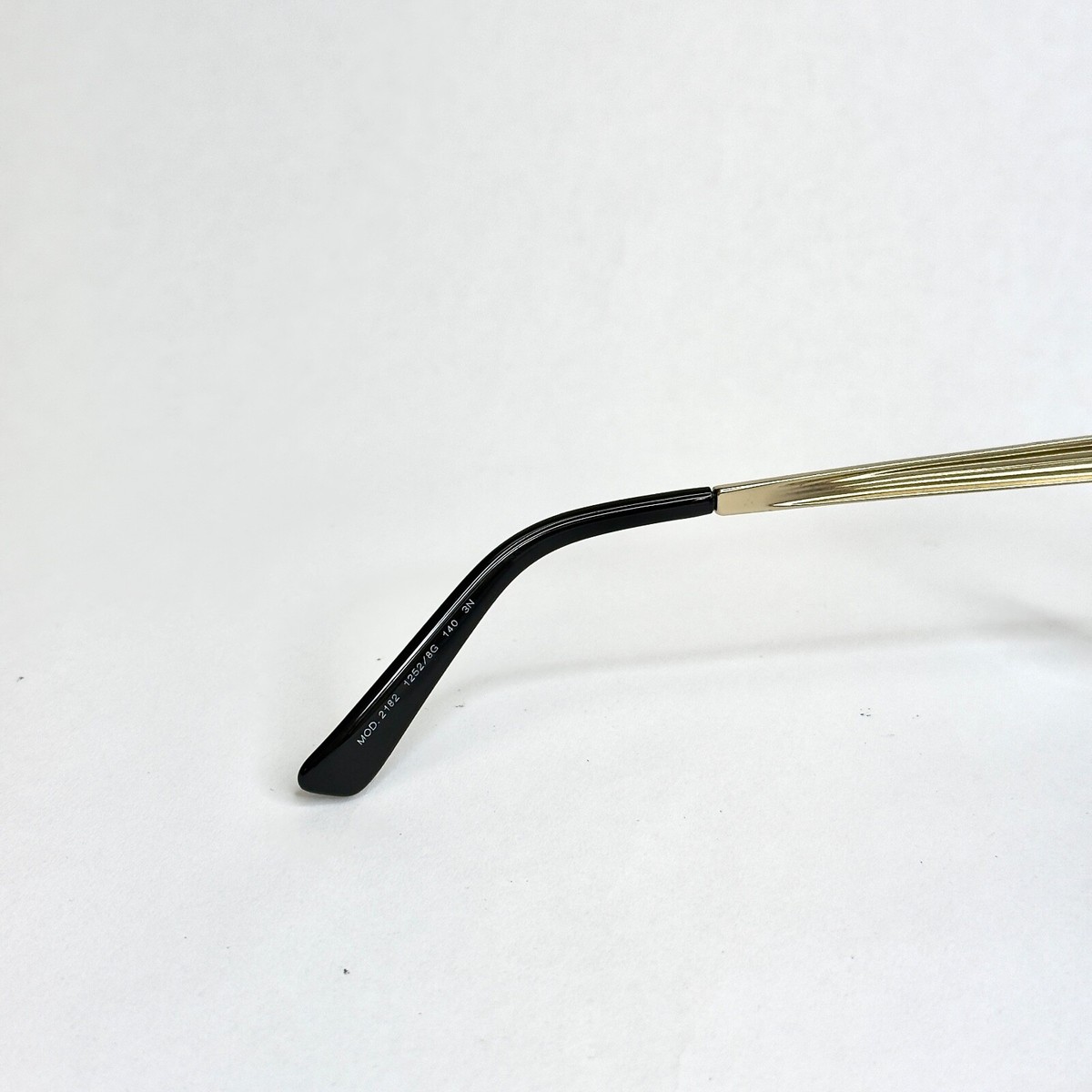VERSACE GLAM Stud Medusa Head 2182 Gray Gradient Gold VE2182