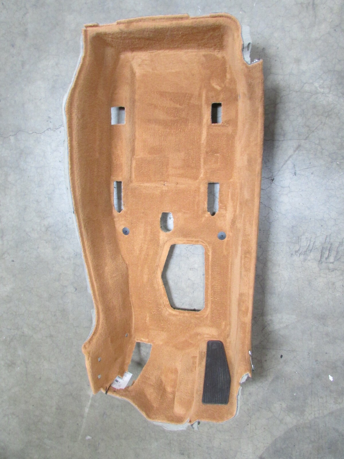 Ferrari California T, LH, Left Front Carpet, Tan, Used, P/N 85451600