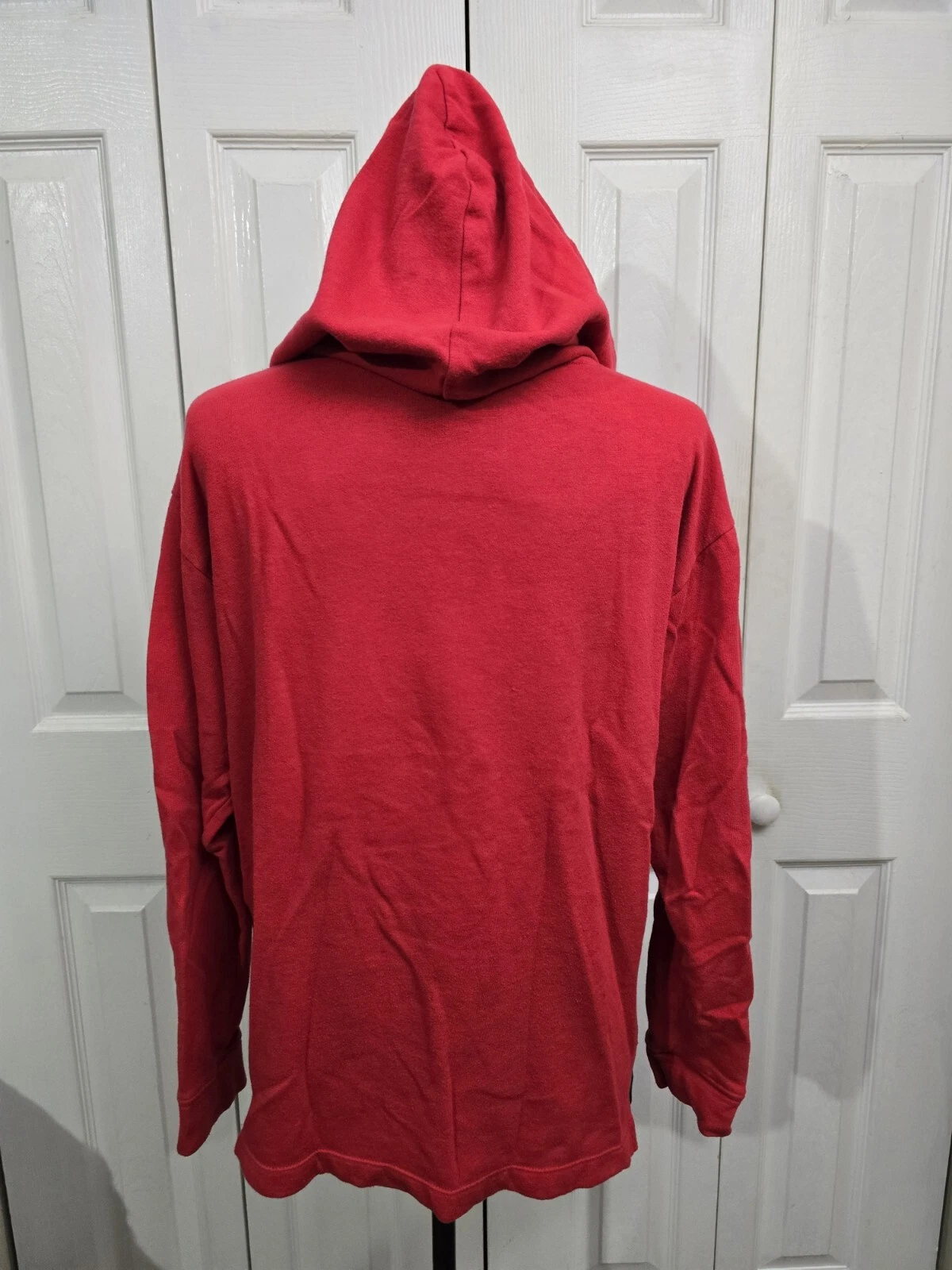 UNDERCOVER Felpa con cappuccio pullover leggero Victoria's Secret ROSA rosso nero e grigio taglia XS