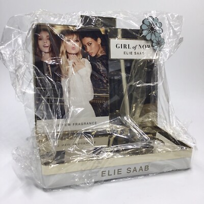 NIB ELIE SAAB Girl of Now Perfume Display w/Mirror & Models Display Only