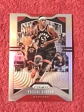 PASCAL SIAKAM RAPTORS 2019-20 PANINI PRIZM SILVER PRIZMS #156 (K1)