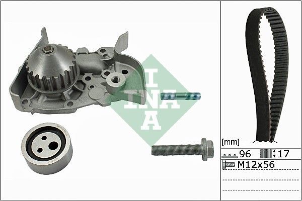 ORIGINAL® RENAULT ZAHNRIEMENSATZ Für Renault CLIO II Kangoo 177785521266