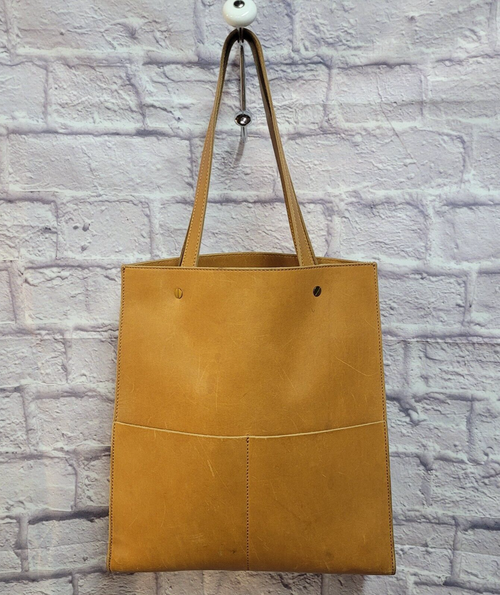 Passenger Bucket Bag Yellow Vintage HTF Madewell The Convertible