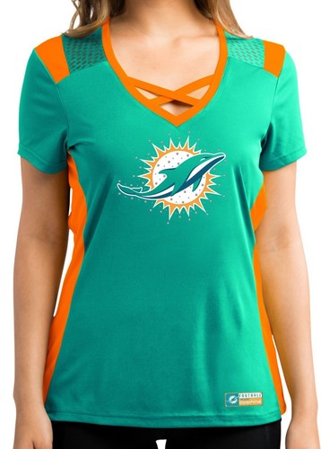 Miami Dolphins Women's Majestic NFL 