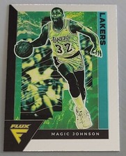 2020-21 Panini Flux Basketball, Base Card #181 MAGIC JOHNSON   LA Lakers
