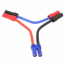 Series Wire EC5 1 Female to 2 Male XT150 10AWG 10CM Serial Cable Hobbies Toys RC