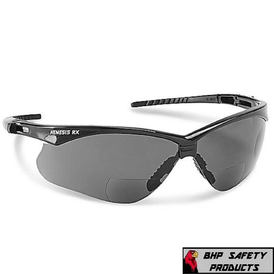 GAFAS DE SOL DE LECTURA DE SEGURIDAD BIFOCAL INTERNAS GAFAS LECTOR DE SOL ANSI Z87.1+ (1 PAR) Foto 4 de 4