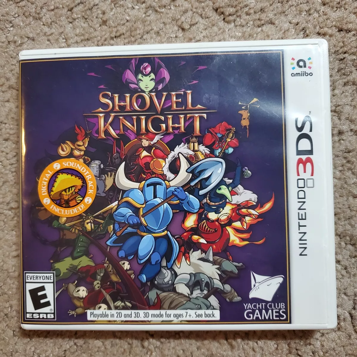 Shovel Knight Nintendo 3DS complete in box CIB 812303010415 eBay