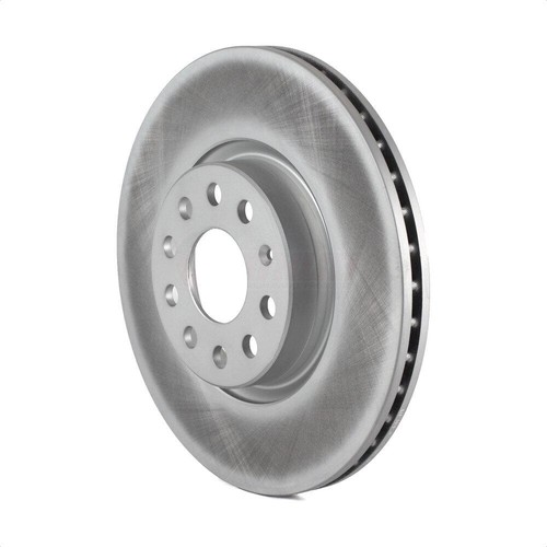 For Volkswagen CC Passat Front Coated Disc Brake Rotors And Ceramic Pads Kit  - Picture 3 of 12