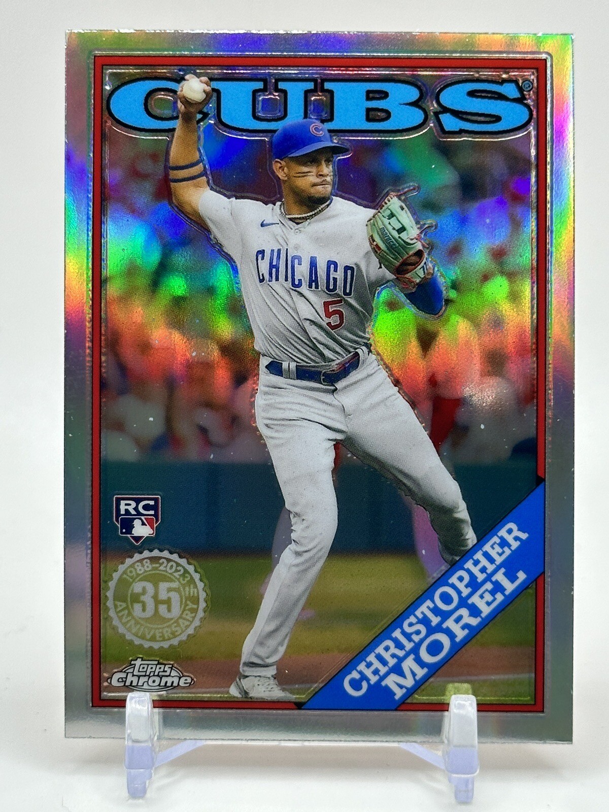 2023 Topps Chrome Christopher Morel RC 1988 Topps Chrome #88BC-20 Cubs Rookie