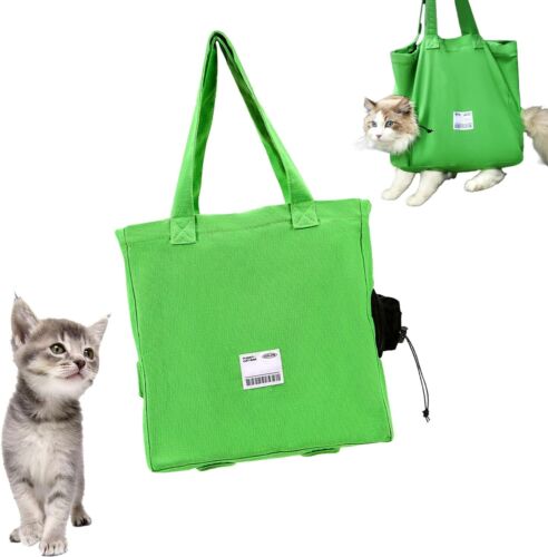 Sac fourre-tout pour chat Petmoki, sac de marche pour chat Petmoki, sac fourre-tout pour chat Petmoki transporteur - Photo 1 sur 14