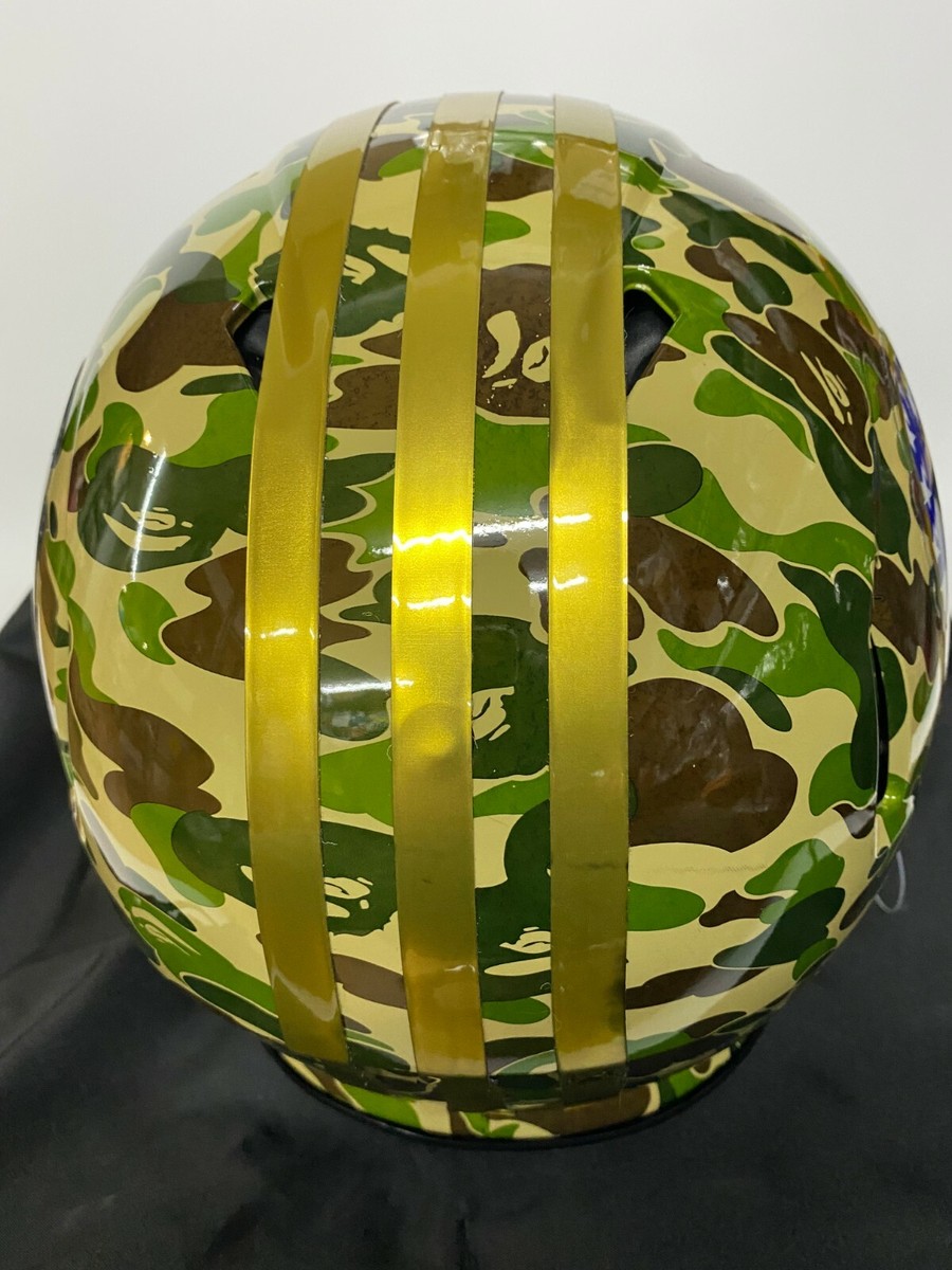 BAPE x adidas x Riddell Football Helmet Camo Limited Edition