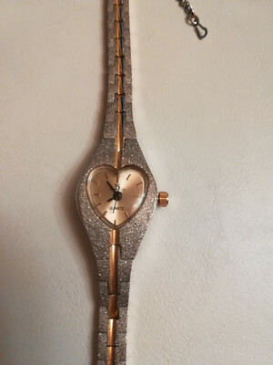 Armbanduhr RK Monaco Damenuhr Quarzwerk Edelstahl Silber/Gold 18,5cm Neu