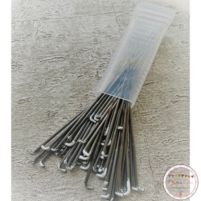 Heidifeathers® Reborn Rooting Crown Nadeln 10 x 46 g - weiße Spitze - Haare, Micro